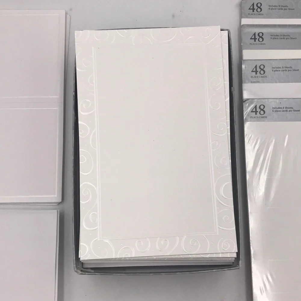 Gartner Wedding Invitations and Thank You Notes and Place Cards